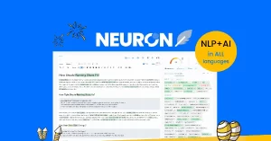 Featured Image For NeuronWriter Review 2023